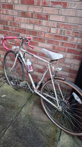 classic vintage road racing bike hurricane