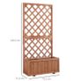 Decorative Wooden Gardening Planter Display (FREE SHIPPING) Image 6