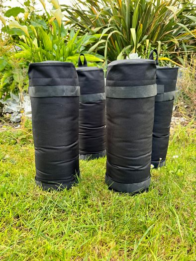 High Capacity set of 4 Sandbag Weights (up to 50kg)