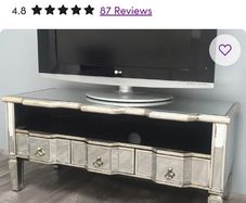 mirror TV unit