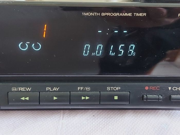 Mitsubishi Video Cassette Recorder Model HS-E10, With remote control, and working perfect, in excellent condition