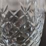 Vintage Cut Crystal Diamond & Fan Glasses Matching Set of 7 Image 6