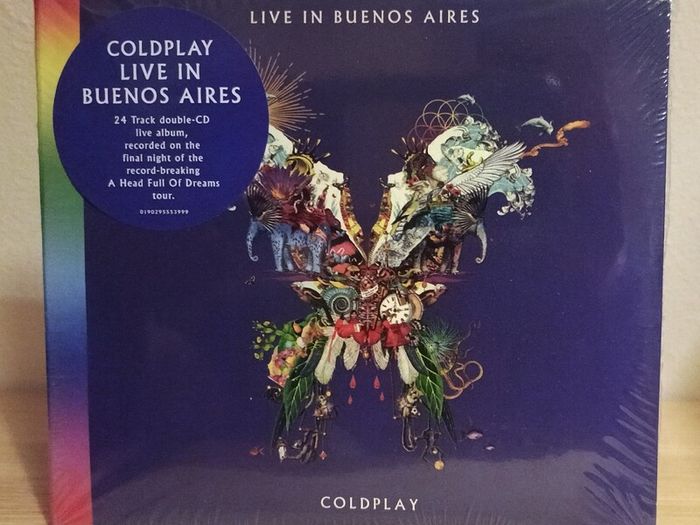 Coldplay Live in Buenos Aires 2 CD Album