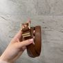 Belt with Gold Buckle Image 5
