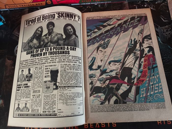 Nick Fury Agent of S.H.I.E.L.D. ! Issue #2 ! 1st Appearance of Centurius (Noah Black) ! STAN LEE ! Silver Age Comic from 1968 ! by Marvel !