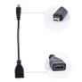 15cm Short Micro HDMI D Male To HDMI A Female Adapter Cable Converter Tablet Image 3