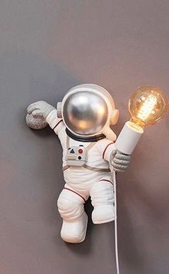Astronaut Wall Light | Space Bedroom Light