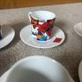 A Set of 6 Knuttel Tipperary Crystal Nespresso Cups and Saucers Image 7