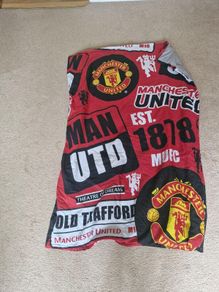 Weighted Blanket Manchester United Theme