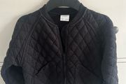 6y Zara black bomber jacket