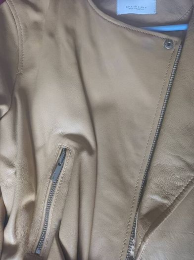 Mango 100% Leather Jacket