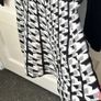 Exquisite Karen Millen Geo Print Knit A Line Dress Image 5