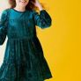 M&S velvet Harry Potter theme dress Image 3