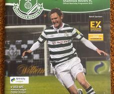 2012 Shamrock Rovers v UCD AFC - Airtricty League Premier Division Programme