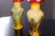 Pair of gorgeous glass vases possible Murano