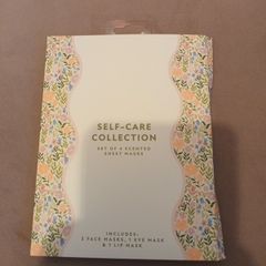 Set of face eye and lip  masks