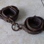 Antique/Vintage : Leather Horse Hobble Cuffs , Shackles Image 8