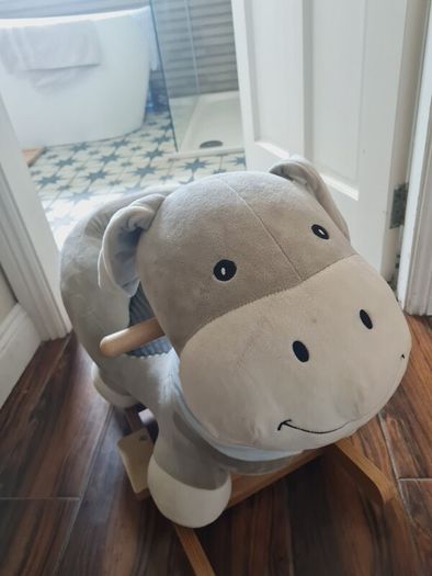 plush rocking horse