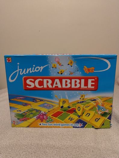 Junior Scrabble Classic 2 In 1 Board Game