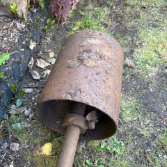 Antique Cast Iron Garden Roller