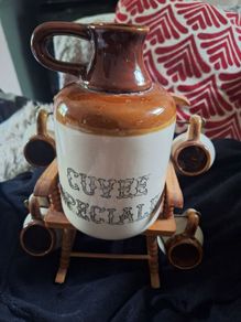 Vintage Ceramic French Liquer Set