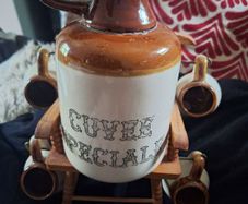 Vintage Ceramic French Liquer Set