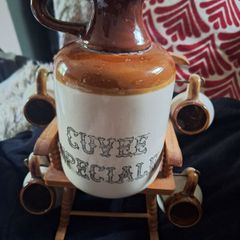 Vintage Ceramic French Liquer Set