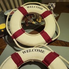 Nautical life rings decoration