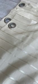 Cream Lined Curtains
