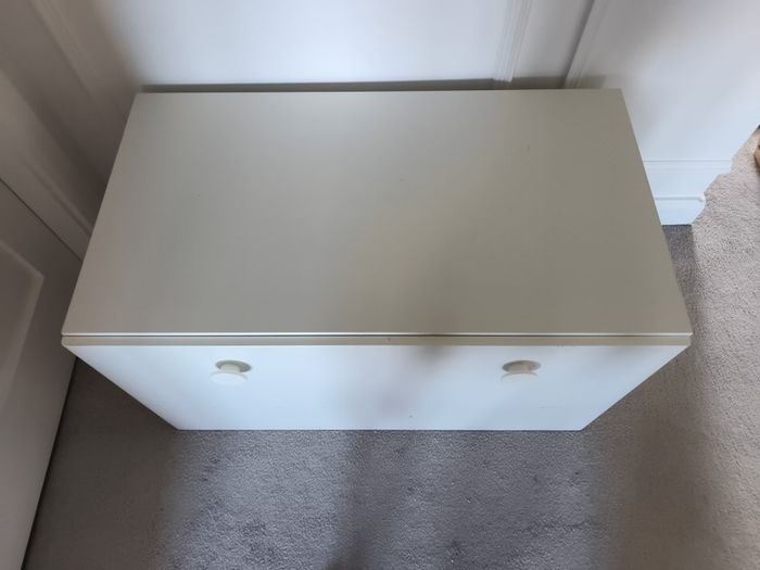 Ikea Toy Box White