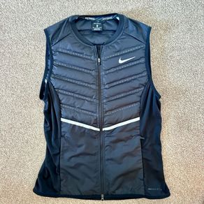Nike AeroLoft Black Running Down Vest M