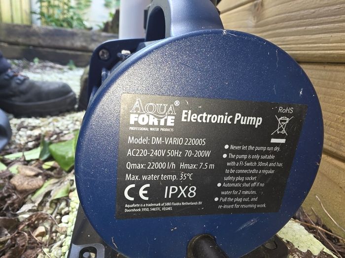 pond/sump pump