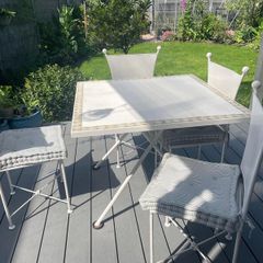 Iron Garden Patio Table & Chairs