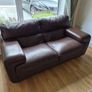Italian Leather 3 Seater & 2 Seater Sofas Image 2