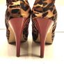 GUESS Leopard Print and Red Patent High Heels Sz 5UK Image 8