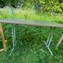 Wooden folding table and chairs Image 3