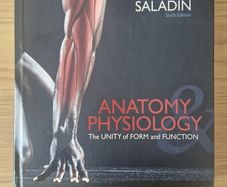 Saladin Anatomy & Physiology Sixth Edition Textbook