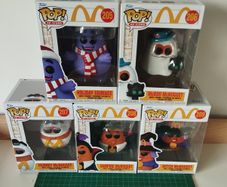 Funko Pop! McDonalds Ad Icons  Holiday & Halloween Set (5 Figures)