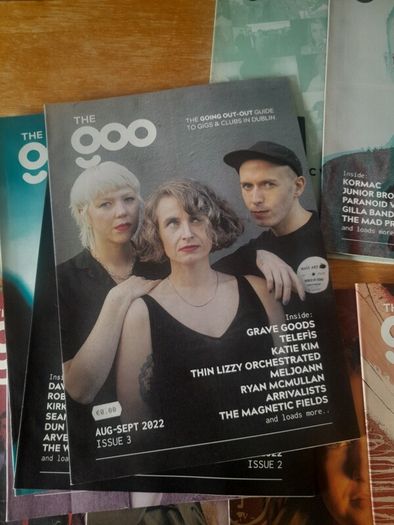 Complete 1 Year Collection of 'The Goo', Dublin Independant Music Magazine, Issues 0-11. 2022 to 2023, featuring Soak, David Keenan, The Murder Capital, Grave Goods, Kormac, Jape, Planned, Meryl Streek, Ailbhe Reddy, David Kitt and more.