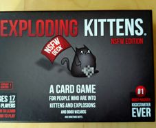 Exploding Kittens Card Game NSFW