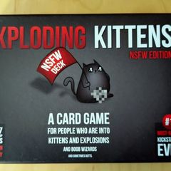 Exploding Kittens Card Game NSFW