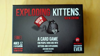 Exploding Kittens Card Game NSFW