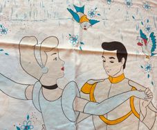 Vintage Disney Cinderella duvet cover and pillowcase single