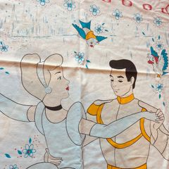 Vintage Disney Cinderella duvet cover and pillowcase single