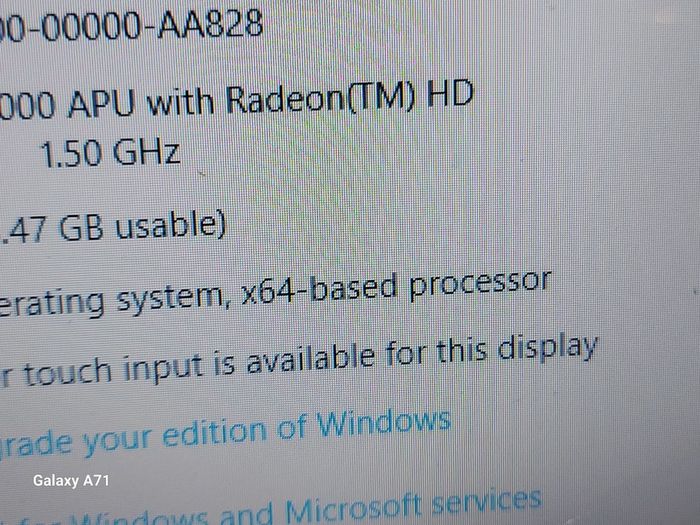 HP Pavillion 15.6 inch Laptop, Red, 4GB Ram, 128GB SSD, AMD A4-5000 APU with Radeon(TM) HD Graphics 1.5Ghz, Windows 10, Microsoft Edge, Chrome and VLC