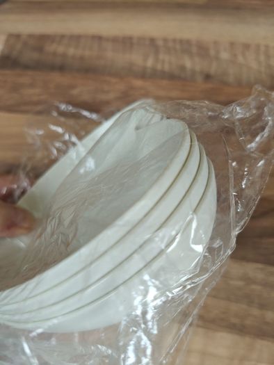 Plastic Heart Bowls