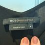 100% silk black party dress by BCBGMAXAZRIA. Image 6