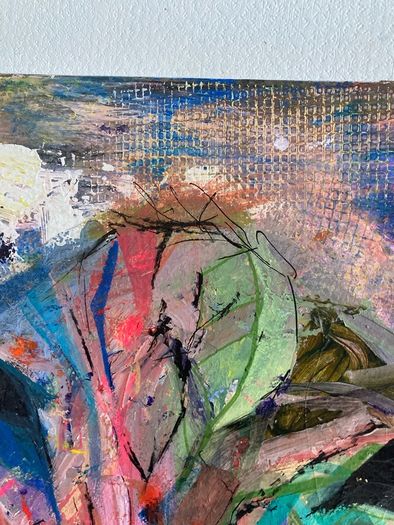 Original Abstract Painting Dublin Cow Painting