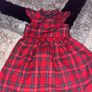 Red Tartan dress 2-3yrs Image 3