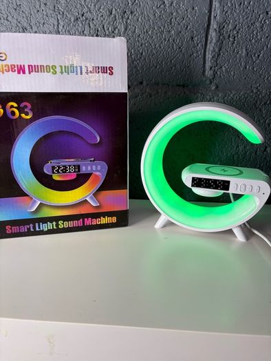 Mini g-lamp Bluetooth speaker wireless charger RGB lamp